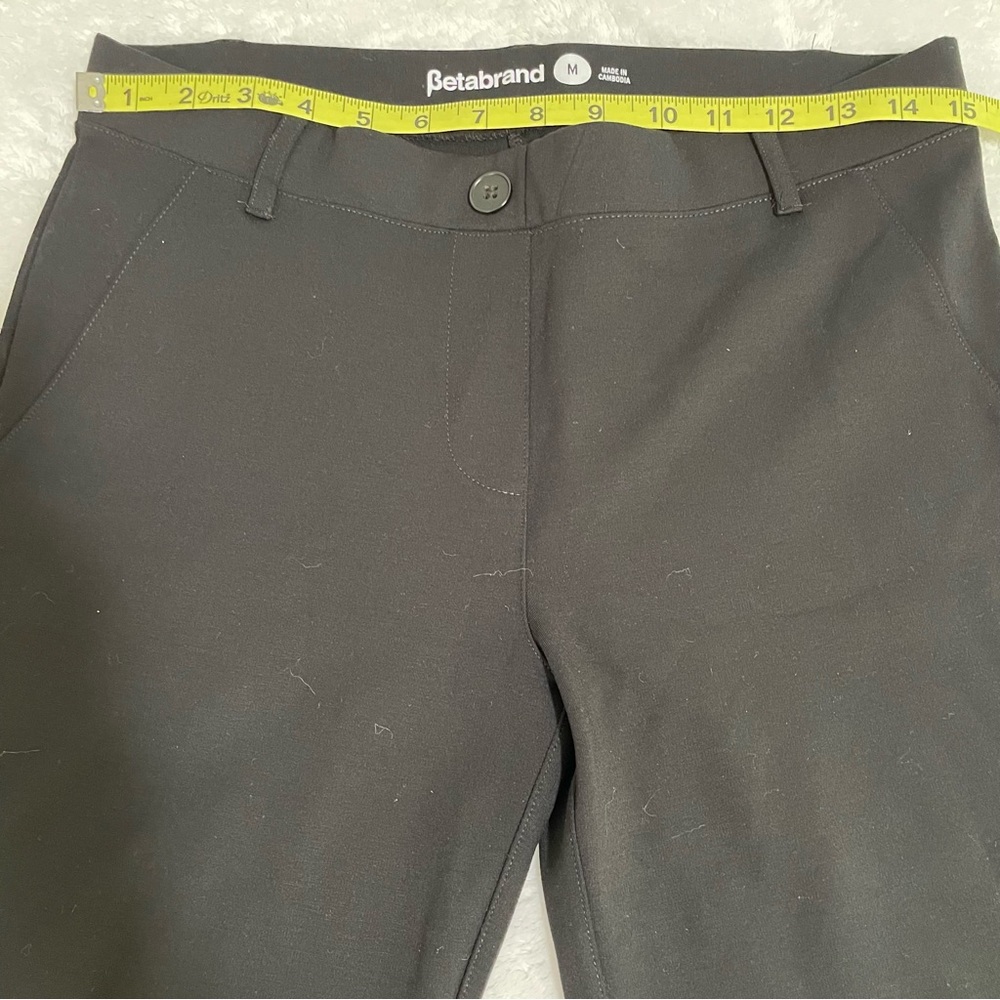 Betabrand Straight-Leg Classic Dress Pant Yoga Pant - Picture 6 of 8
